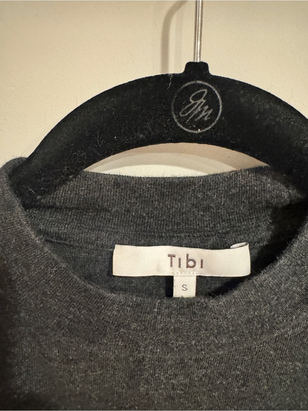 Tibi Charcoal Perfect Tee